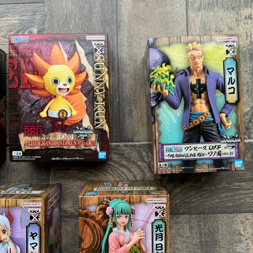 Lote 5 Figuras One Piece Banpresto Original Roronoa Seko