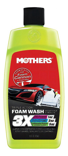 Espuma De Lavado Triple Acción Mothers Foam Wash Shampo 100m