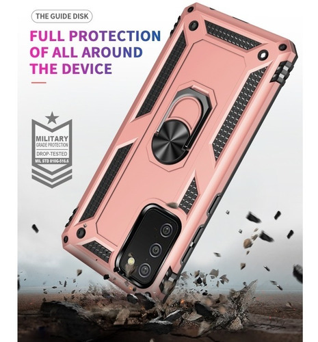 Funda Protectora Para Motorola G8 Power Lite + Cristal 21d