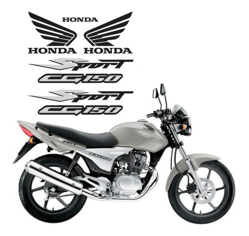 Adesivo Honda Cg Sport 150 Ano 2008 Rosa