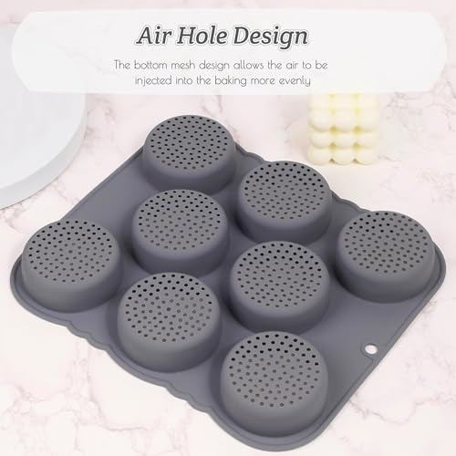 Molde Para Bollería De Hamburguesa, Molde De Pan De Silicona