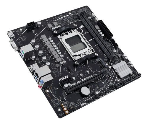Tarjeta Madre Asus Prime A620m-k-csm Am5 Ddr5 M.2 Micro Atx