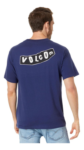 Volcom Skate Vitals Camiseta Manga Corta Estate Azul Xl