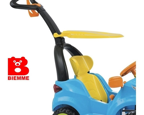 Imagem 2 de 5 de Carrinho Infantil Andador Push Car Easy Ride Azul Biemme