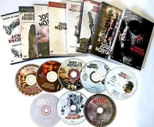 Dvd Jogos Mortais Novinha Coleção 8 Filmes Produto Digital