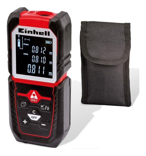 Medidor Digital De Distancia Laser Telem Einhell 50 Mts *