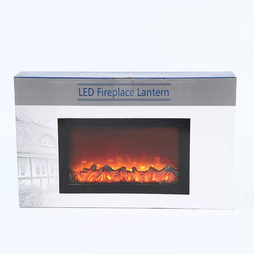 Chimenea Decorativa Con Efectos Llamas 3d No Calienta