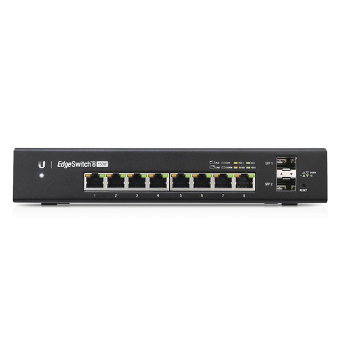 Es-8-150w Switch Edgemax Administrable De 8 Puertos Gigabit