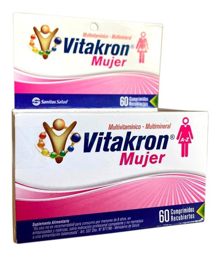 Vitakron Mujer Multivitaminico X60cap.