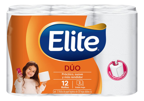 Papel Higiénico Doble Hoja 12 Rollos Y 12 Mini Rollos Ultra