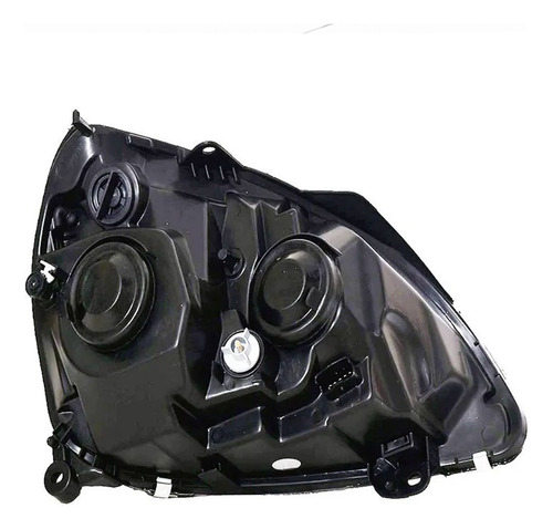 Farol Mascara Negra Clio Hatch Sedan 2003 2004 05 2006 2007