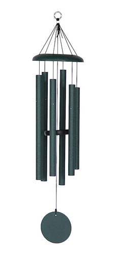 Corinthian Bells By Wind River 36 Pulgadas Green Wind Chime 