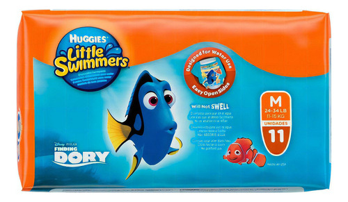 Pañales Huggies Little Swimmers M