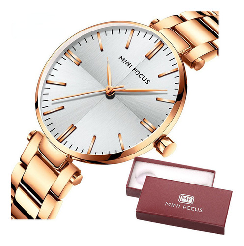 Reloj De Cuarzo Mini Focus Elegante A La Moda Para Mujer