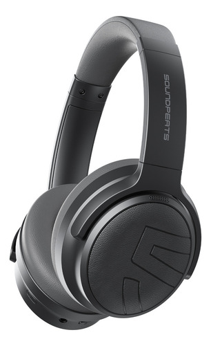 Audífonos Bluetooth Soundpeats Space Pro Sonido Hi-res Y Cancelación De Ruido Negro