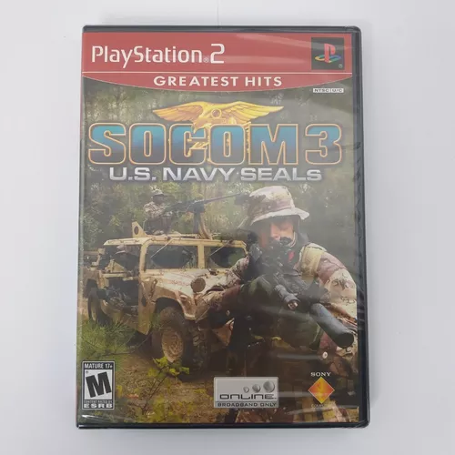 Socom 3 Lacrado Us Navy Seals Ps2 Original Colecionador Novo