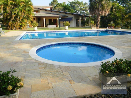 Imagem 2 de 30 de Chácara Com 6 Dormitórios À Venda, 10000 M² Por R$ 3.400.000,00 - Cond. Lagos De Shanadu - Indaiatuba/sp - Ch0006