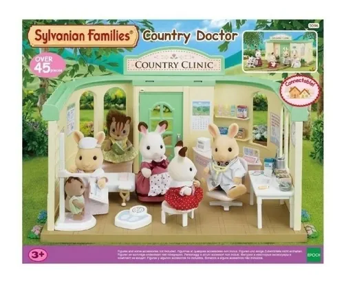 Sylvanian Families Clinica Rural Y Muebles 5096 Original Edu