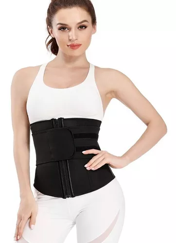 Faja Compresión Entrenador Cintura Waist Trainer Reductora