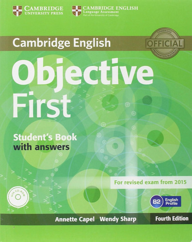 Objective First Student's Book With Answers With Cd-rom