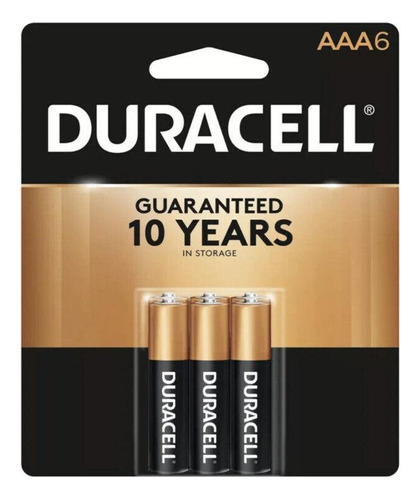 Set 4 Paquetes De Pilas Duracell Alcalina Aaa Coppertop