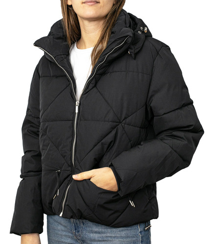 Campera Mujer Abrigada Clasica Urbana Casual Tapado Briganti
