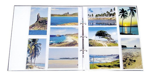 Álbum De Fotos 500 Fotos 10x15 Mega Azul 12