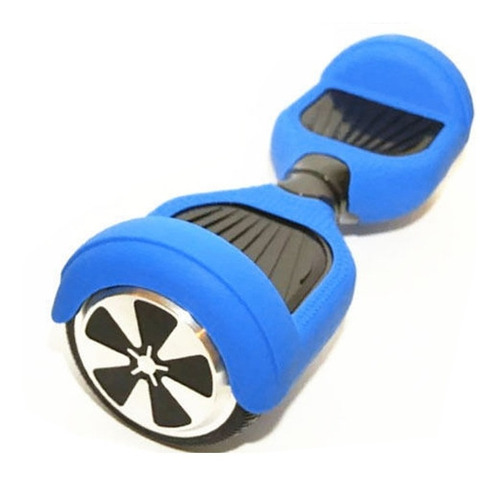 Capa De Silicone P/ Hoverboard Skate Elétrico 6,5 Pol. Azul