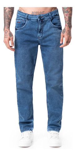 Pantalon Moda Denim Stretch Hombre Gj - Serie 88 - 2