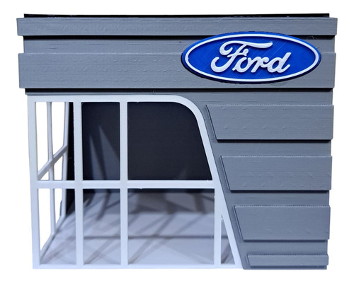 Diorama Concesionaria Para Autos A Escala 164 /143 Con Luces