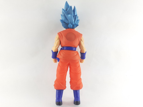 Figura Juguete Muñeco Dragon Ball Super Goku Blue Dios 25cm | Meses sin  intereses