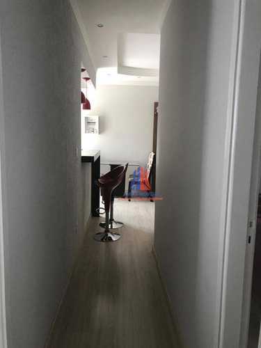 Apartamento Com 3 Dormitórios À Venda, 60 M² Por R$ 230.000 - Residencial Campos Verdes - Parque Universitário - Americana/sp - Ap0972