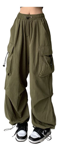 Pantalones Cargo Y2k Para Mujer, Ropa Urbana, Casual, De Pie