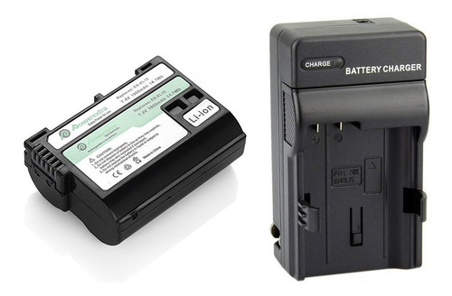 Imagen 1 de 7 de Cargador Bateria D8100 D800 D750 D610 D600 D500 7200 En-el15