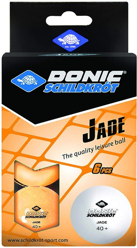 Pelotas Ping Pong Pelotitas Donic Jade 40 Mm Pack Blister X 6 Impotadas Torneo Juego