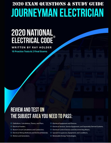 Libro: 2020 Journeyman Electrician Exam Questions And Study 