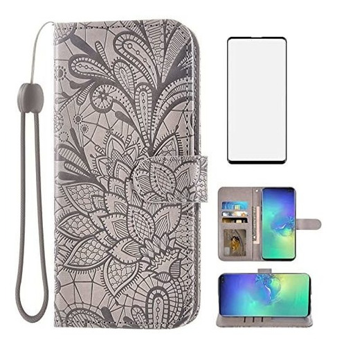 Funda Para Samsung Galaxy S10 Plus De Color Gris