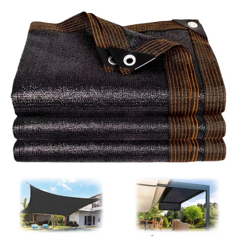 Malla Sombra Exteriores Para Jardin Toldo 4x3 95% Bloqueo Uv