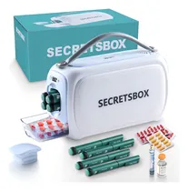 Comprar Vasoyo secretsbox viaje de nevera de insulina enfriador médico con batería recargable para medicamentos gel refrigerante para hielera