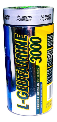 L Glutamina 3000mg X 120cap - Unidad a $595