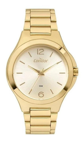 Relógio Condor Feminino Copc21jcl/4x Dourado Analogico