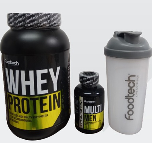 Pack Whey Protein 2 Lbs + Multi Vitamin 180 Capsulas + Vaso