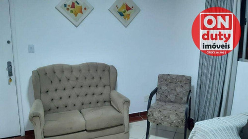 Imagem 2 de 14 de Apartamento Com 3 Dormitórios À Venda, 90 M² Por R$ 425.000,00 - Aparecida - Santos/sp - Ap3558