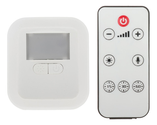 Luz Led De Noche Con Sensor De A Amanecer Con Control Remoto