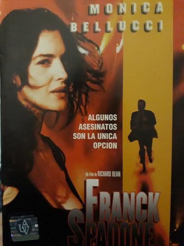 Franck Spadone Dvd Original Solo Envios Monica Bellucci