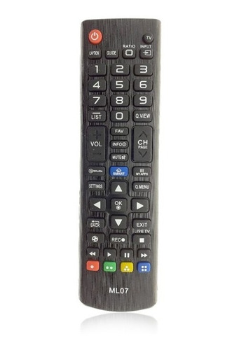 Control Remoto Para Tv *para Marca: LG- Ml07
