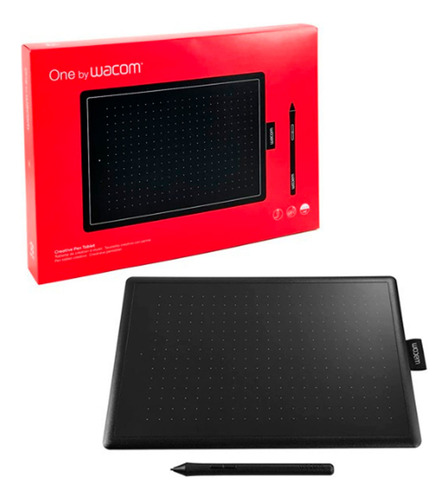 Tableta Grafica Wacom One By 10 Usb Negro 2540lpi Ctl672k1a
