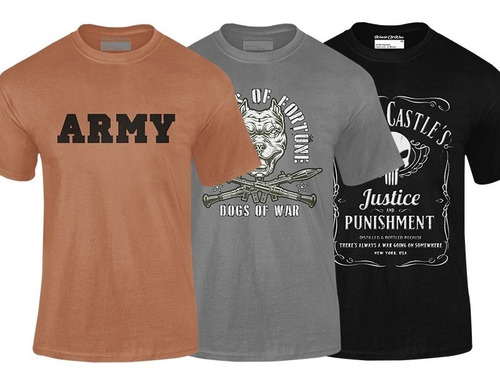 Kit Camisetas Army