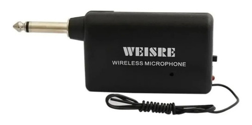 Microfono Inalambrico Profesional Con Receptor Vhf 255.1 Mhz