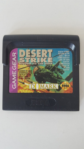 Game Gear Sega, Juego Desert Strike Return To The Gulf